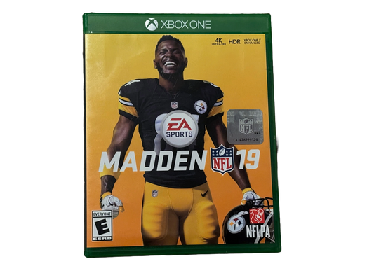 Madden NFL 19 Microsoft Xbox One Game. Complete.