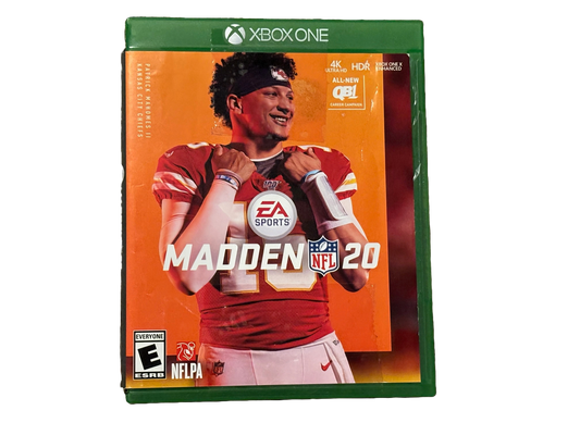 Madden 20 Microsoft Xbox One Game. Complete.