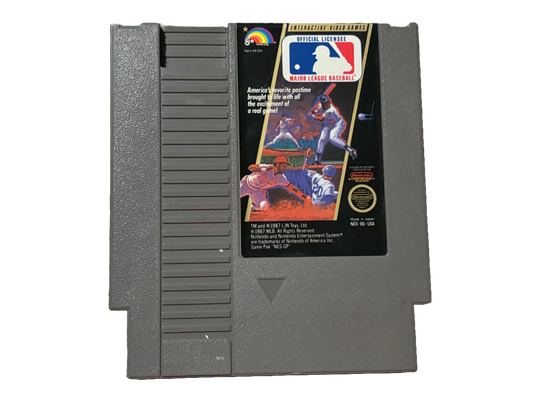 Major League Baseball Nintendo NES Video Game