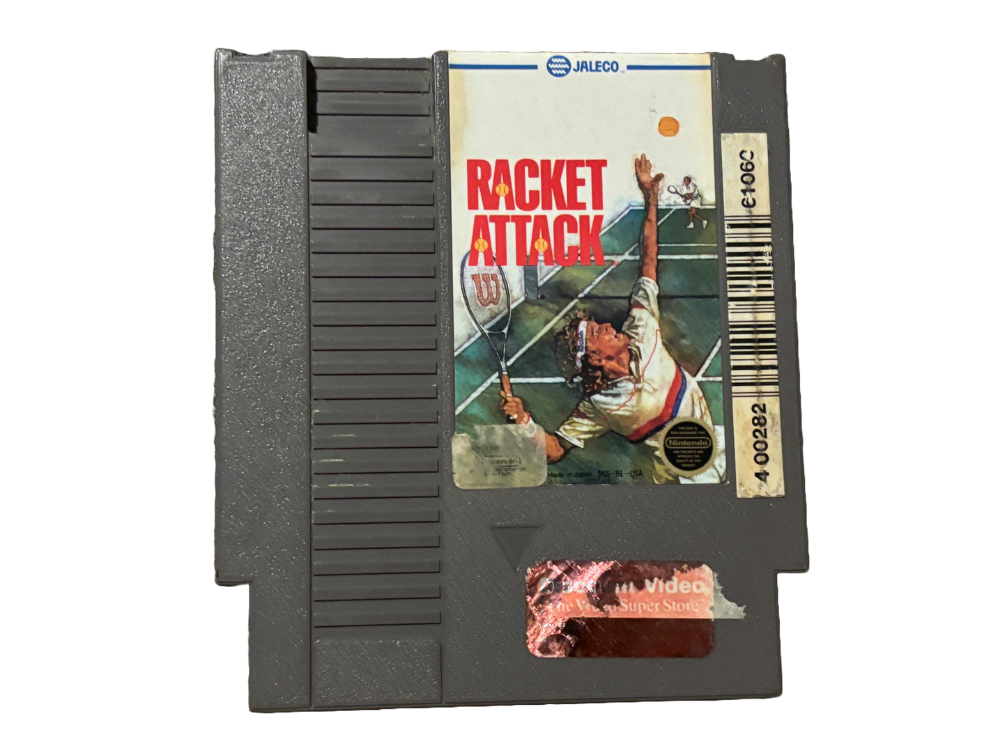 Racket Attack Nintendo NES Video Game