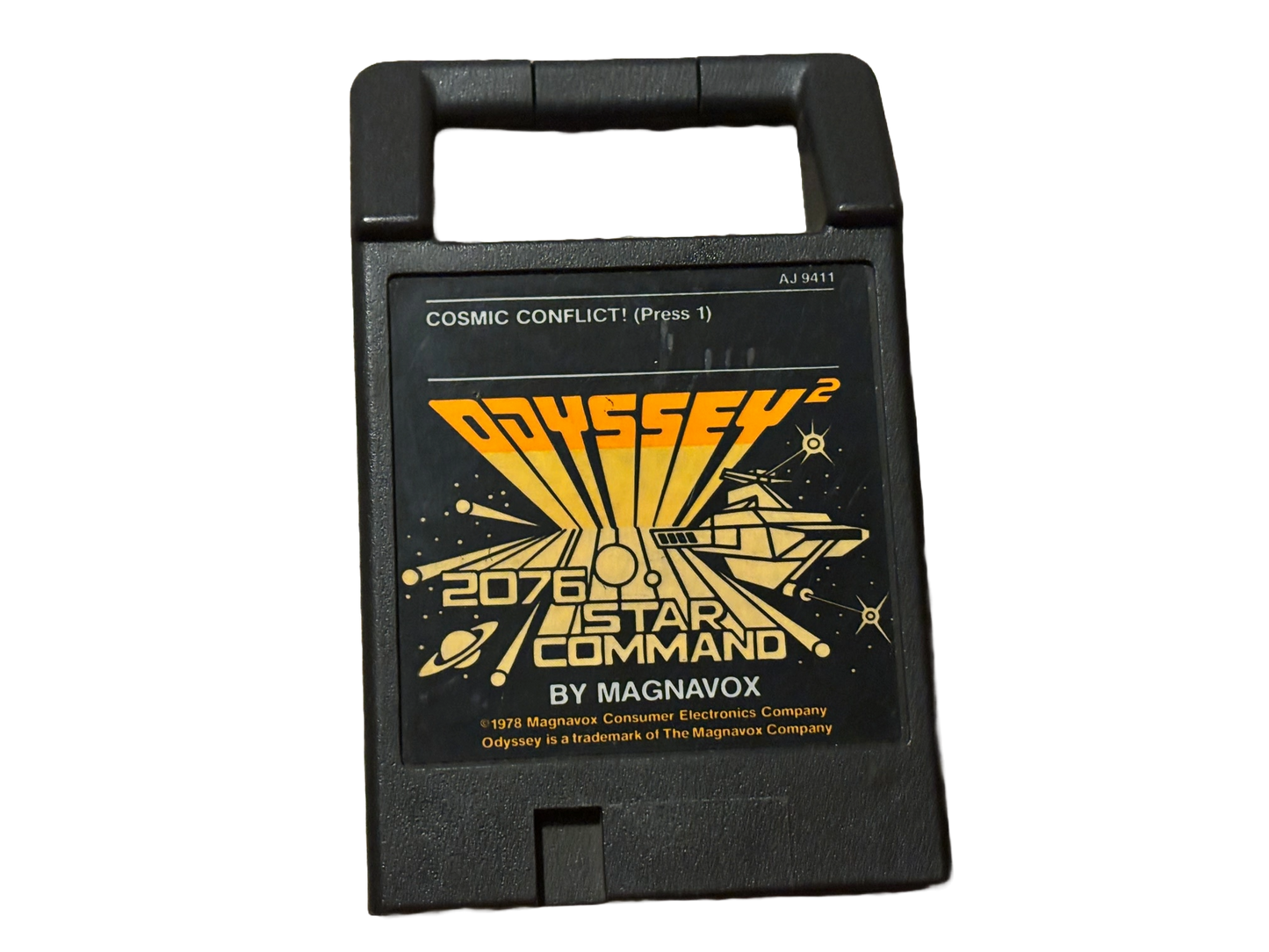 Cosmic Conflict! Magnavox Odyssey 2 Video Game