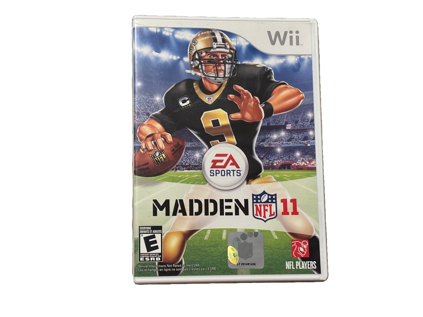 Madden NFL 11 Nintendo Wii Game Complete