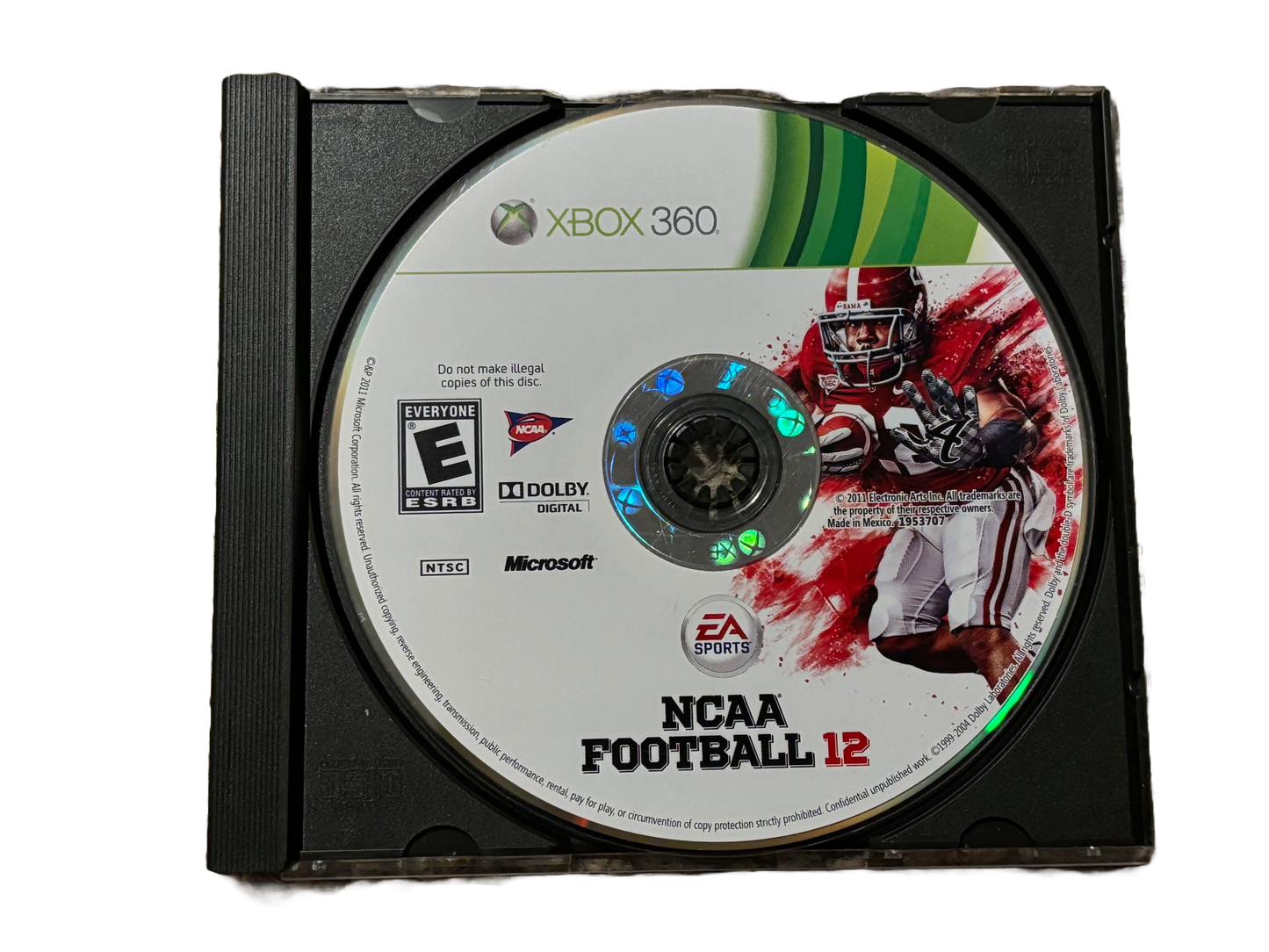 NCAA Football 12 Xbox 360 Game