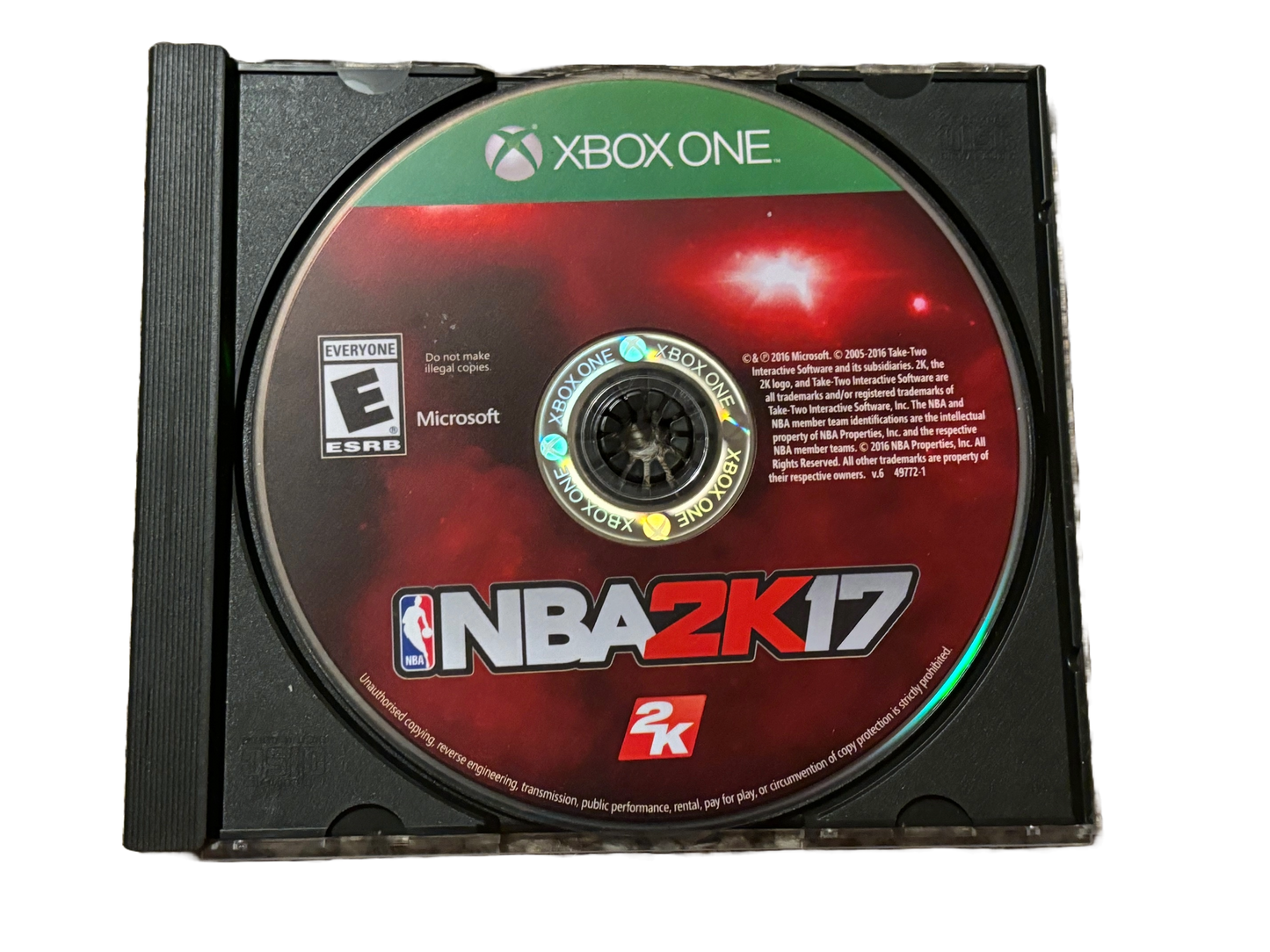 NBA 2K17 Microsoft Xbox One Game