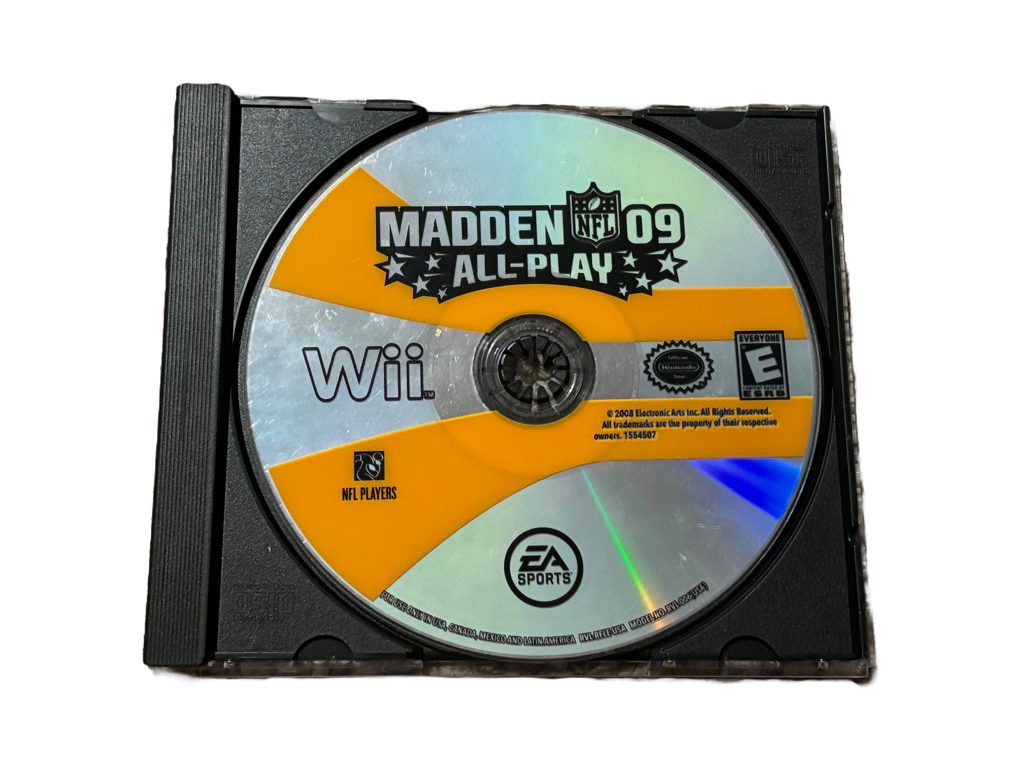 Madden NFL 09 All Play Nintendo Wii Game