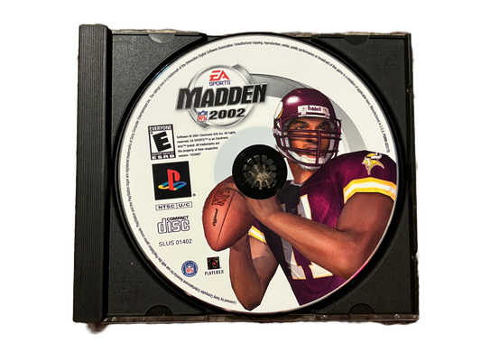 Madden 2002 Sony PlayStation PS1