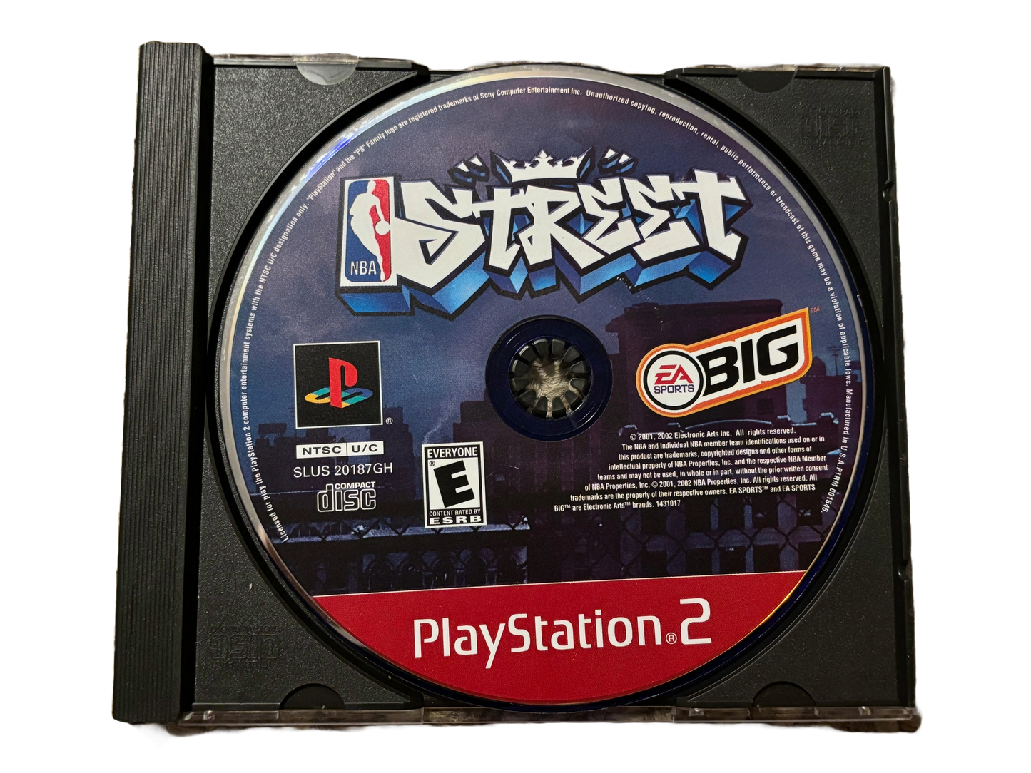 NBA Street Sony PlayStation 2 PS2 Game