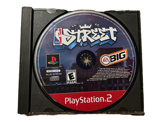 NBA Street Sony PlayStation 2 PS2 Game