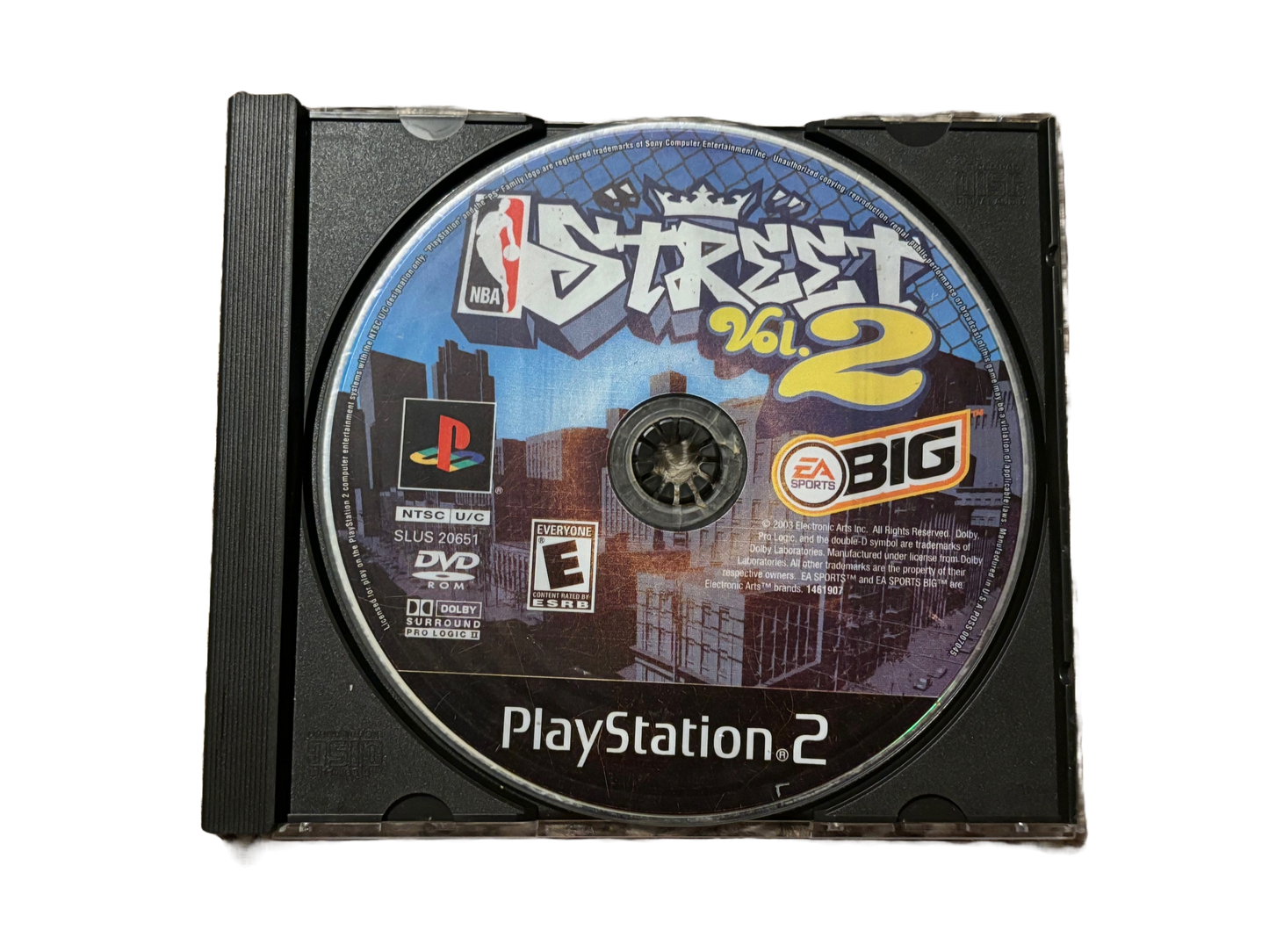 NBA Street Vol 2 Sony PlayStation 2 PS2 Game