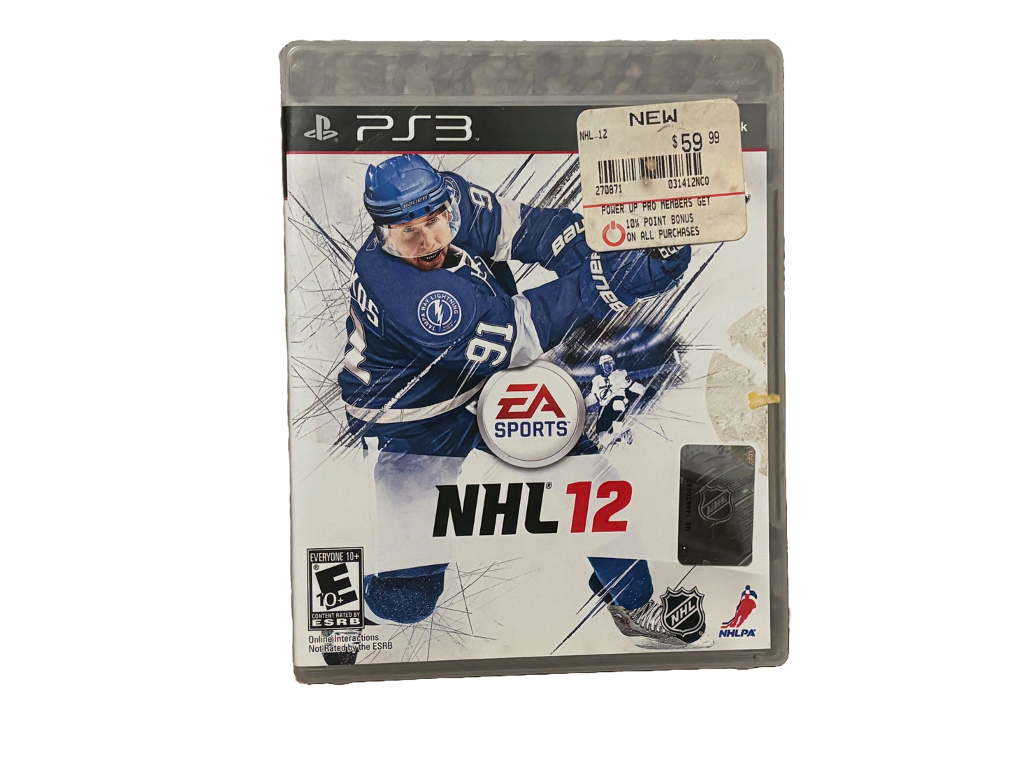 NHL 12 Sony PlayStation 3 PS3 Game. Complete