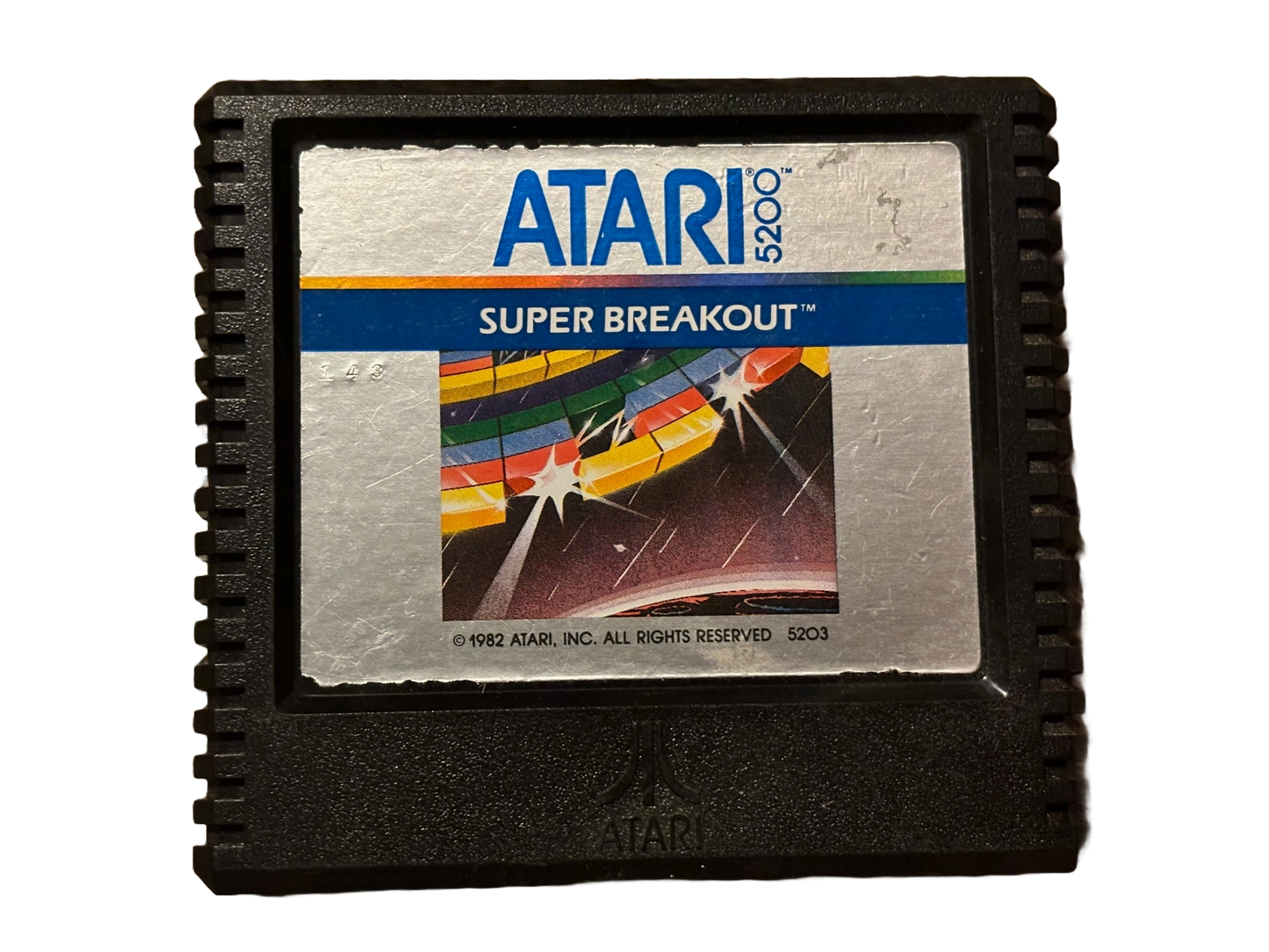 Super Breakout Atari 5200 Video Game