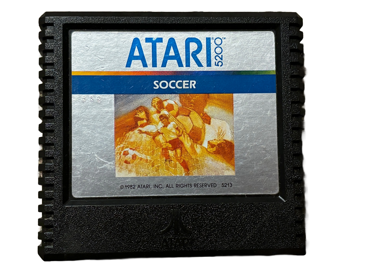 RealSports Soccer Atari 5200 Video Game