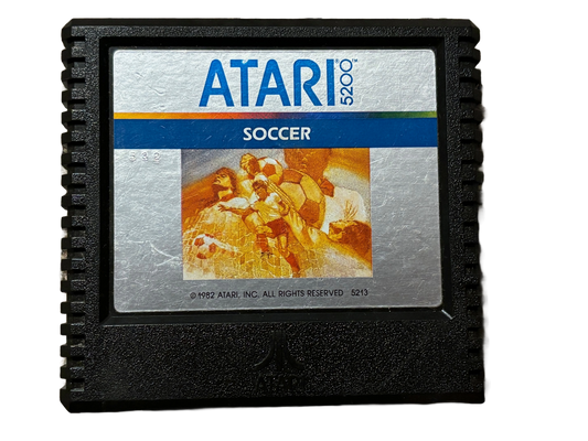 RealSports Soccer Atari 5200 Video Game