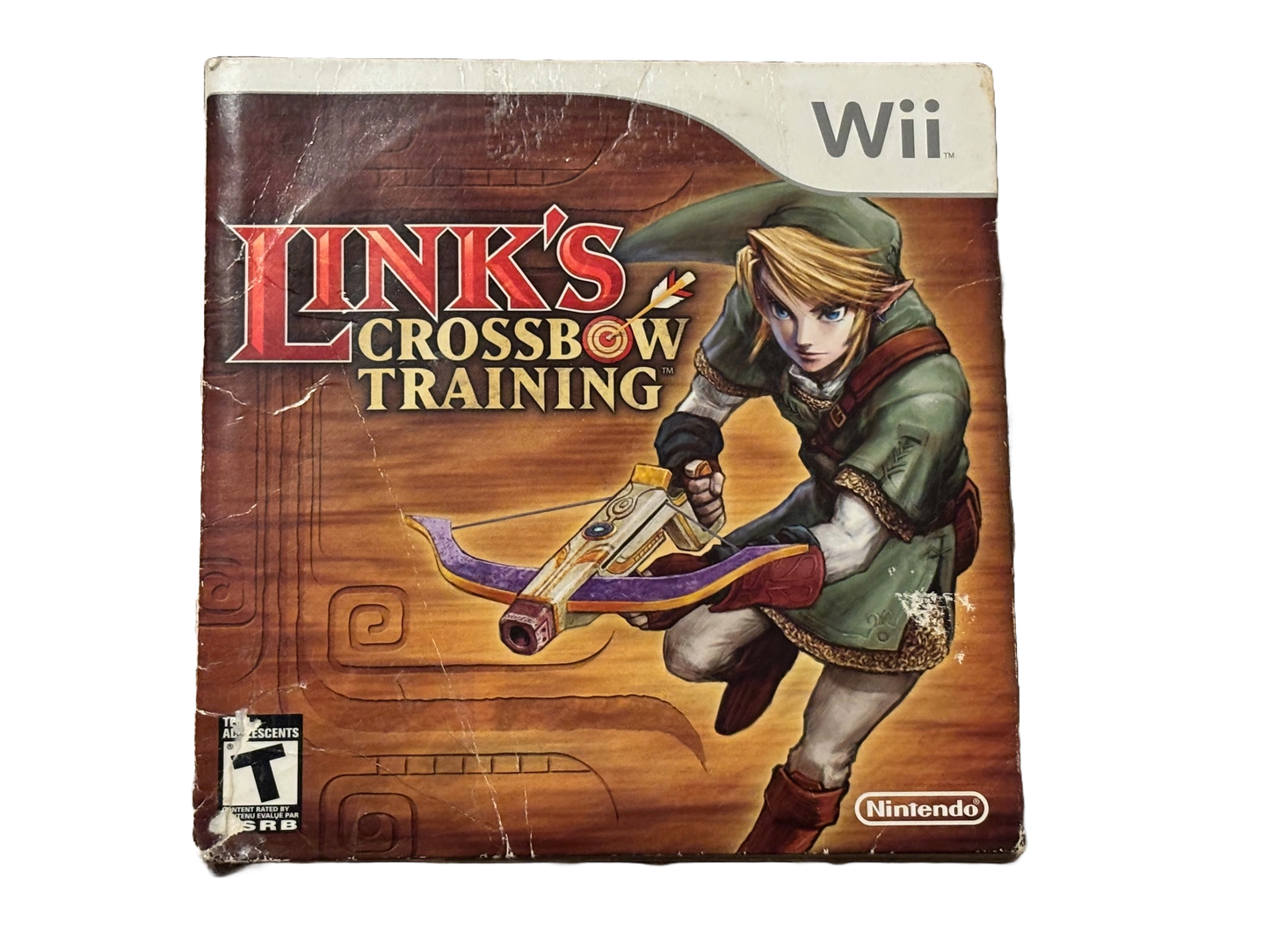 Link's Crossbow Training Nintendo Wii Game. Complete