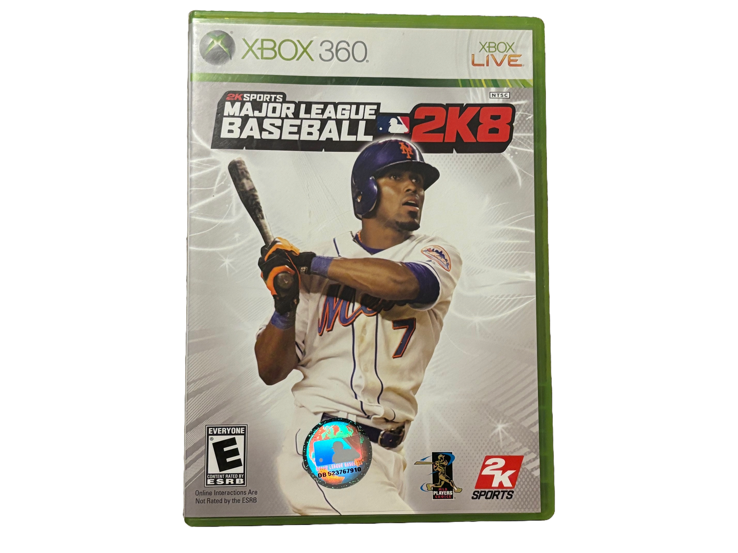 Major League Baseball 2K8 Xbox 360. Complete.