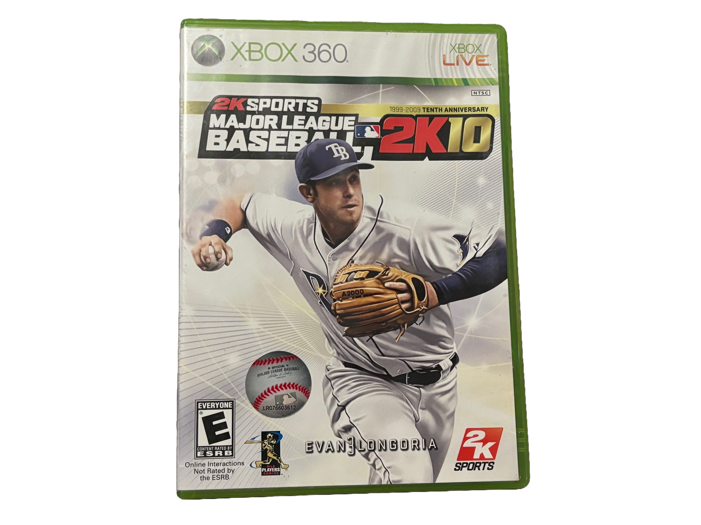 Major League Baseball 2K10 Xbox 360. Complete.