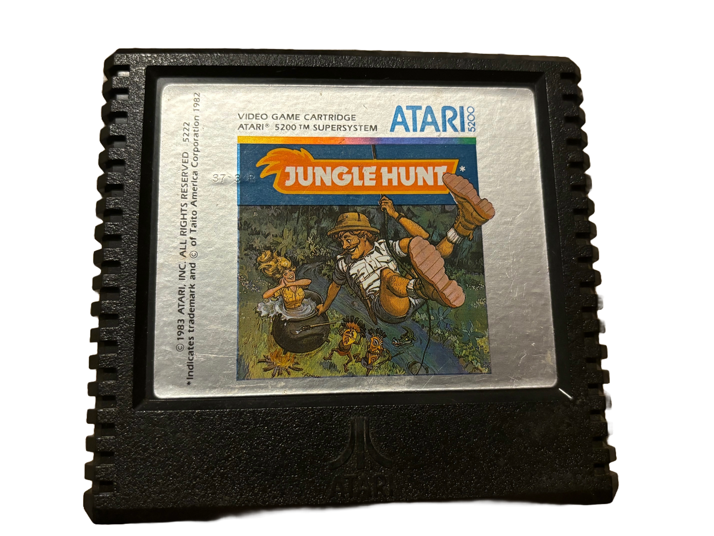 Jungle Hunt Atari 5200 Video Game