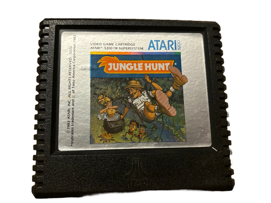 Jungle Hunt Atari 5200 Video Game