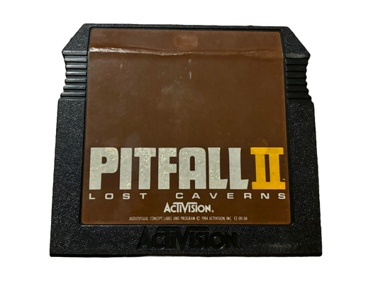 Pitfall II Lost Caverns Atari 5200 Video Game