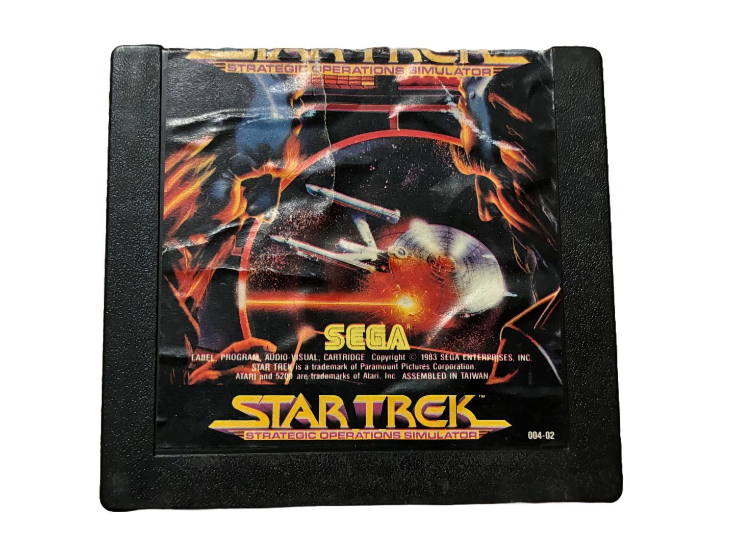 Star Trek Atari 5200 Video Game