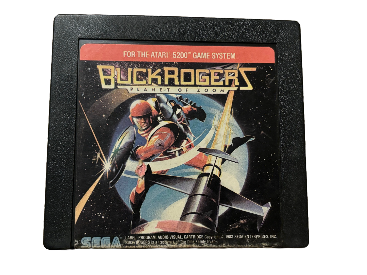 Buck Rogers Planet of Zoom Atari 5200 Video Game