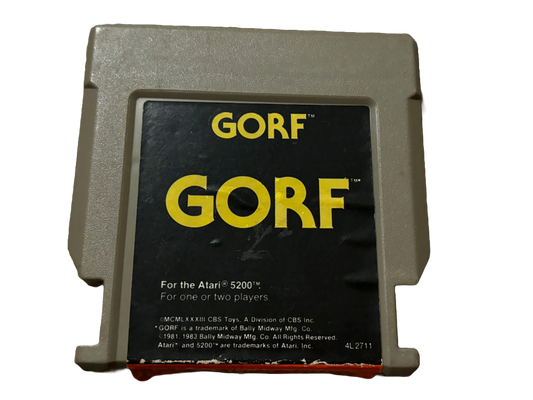 Gorf Atari 5200 Video Game