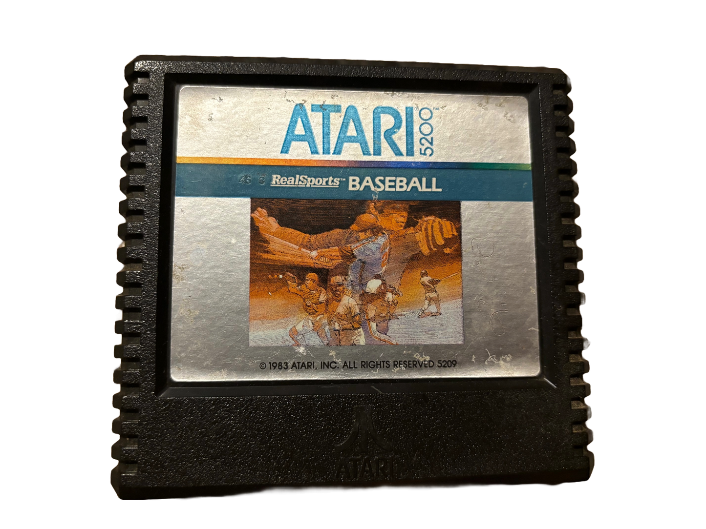 RealSports Baseball Atari 5200 Video Game