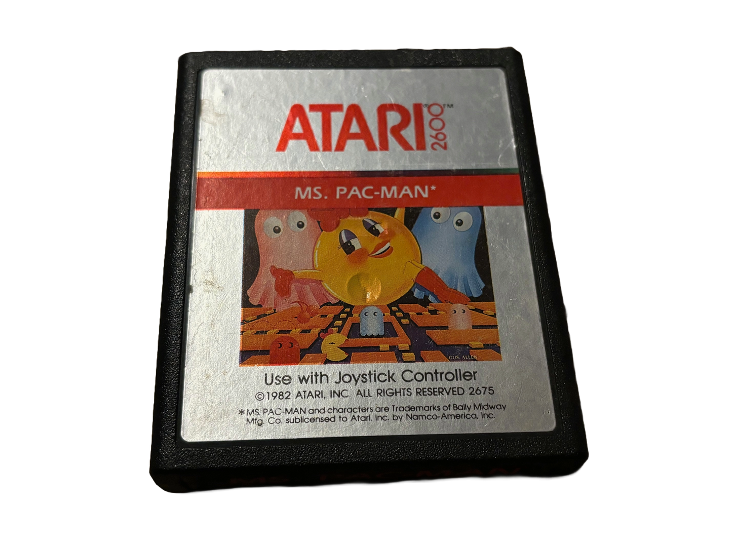 Ms Pacman Atari 2600 Video Game