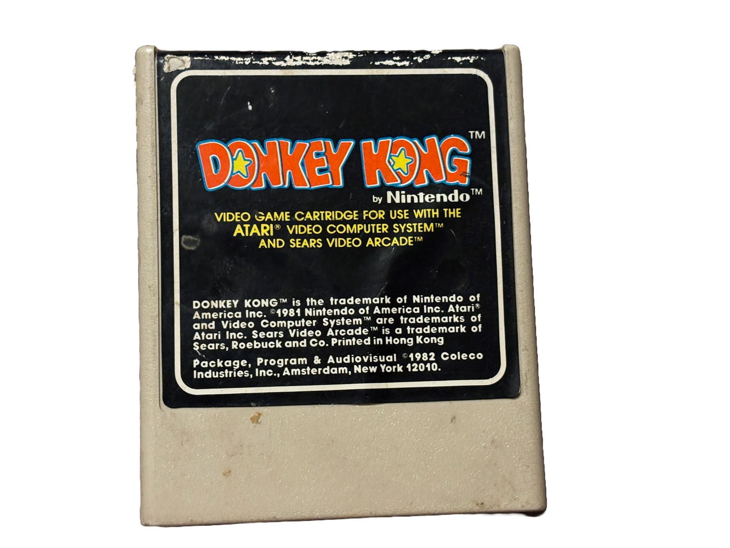 Donkey Kong Atari 2600 Video Game