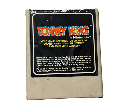 Donkey Kong Atari 2600 Video Game