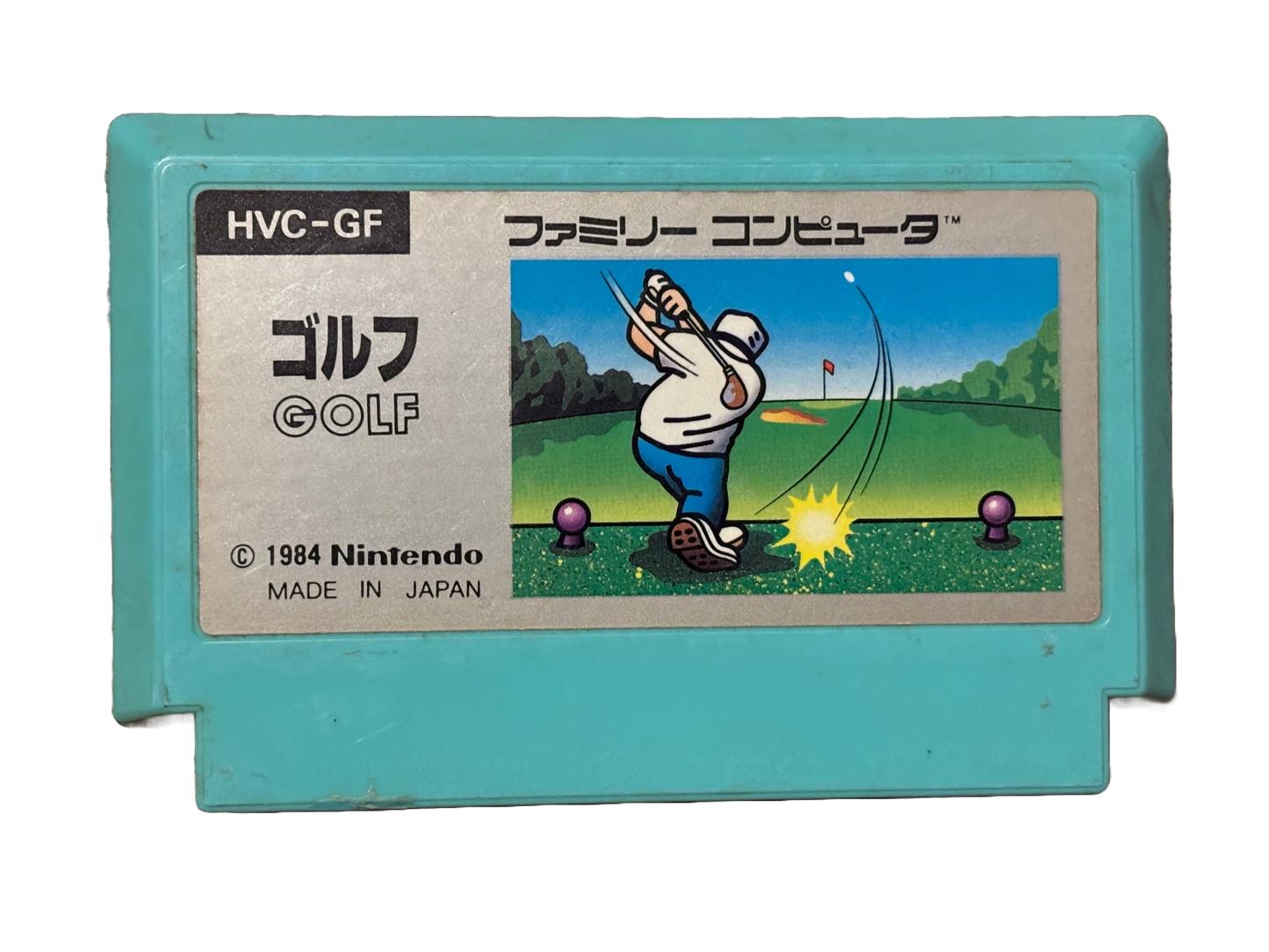 Golf Japanese Nintendo Famicom Video Game HVC-GF