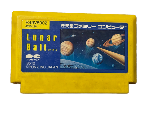 Lunar Ball Japanese Nintendo Famicom Video Game