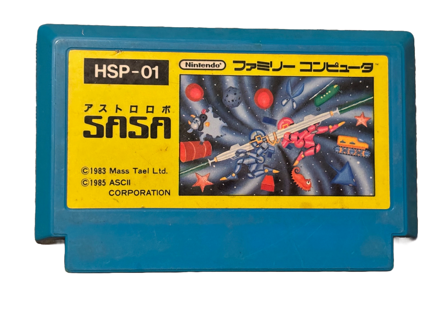 Astro Robo Sasa Japanese Nintendo Famicom HSP-01