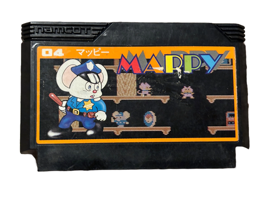 Mappy Japanese Nintendo Famicom Video Game