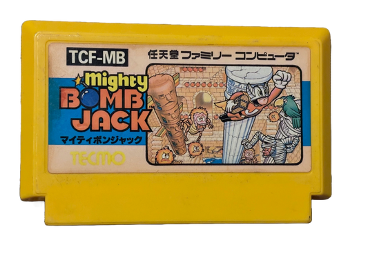 Might Bomb Jack Japanese Nintendo Famicom Video Game