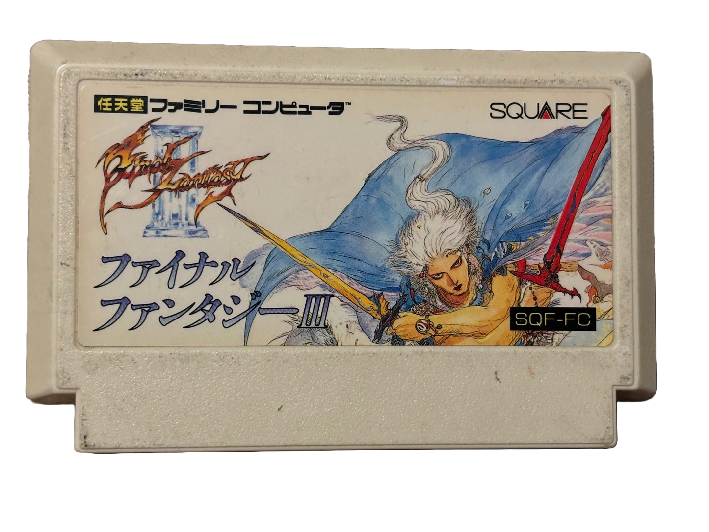 Final Fantasy III Japanese Nintendo Famicom Video Game