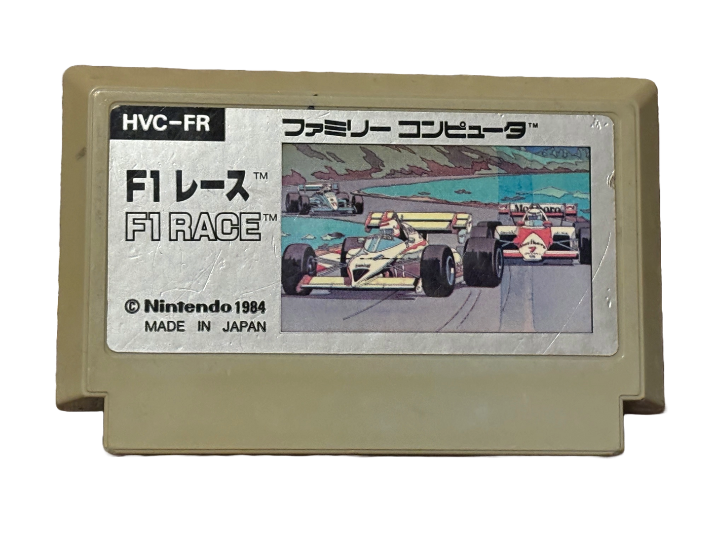 F1 Race Japanese Nintendo Famicom Video Game