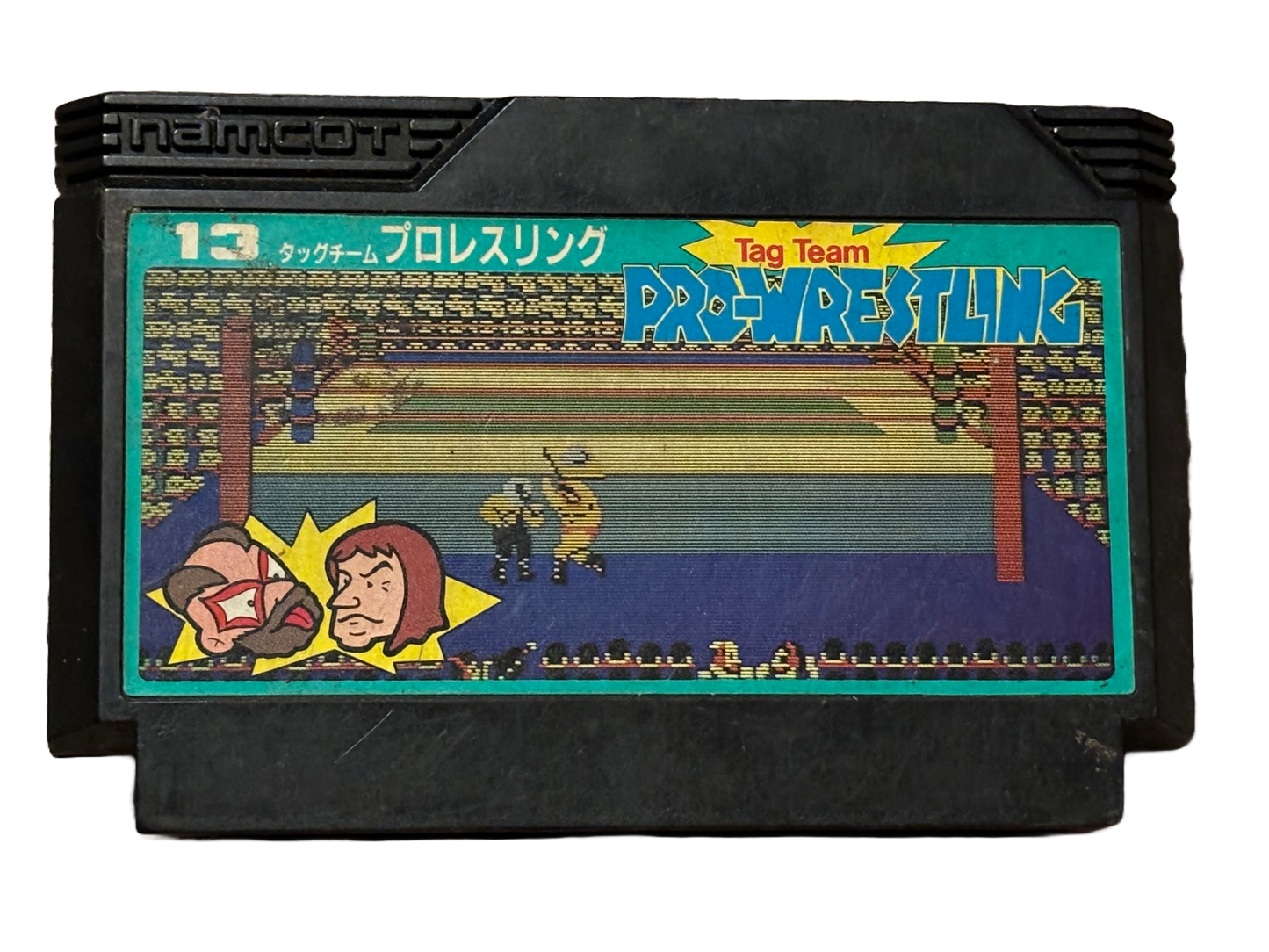 Tag Team Pro Wrestling Japanese Nintendo Famicom Video Game