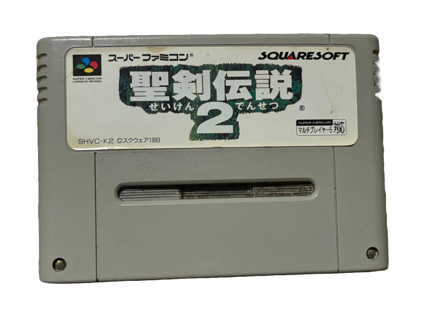 Seiken Densetsu 2 (Secret of Mana 2) Nintendo Super Famicom SHVC-K2