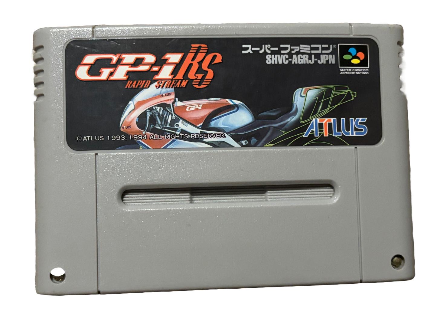 GP-1 RS: Rapid Stream Nintendo Super Famicom SHVC-AGRJ