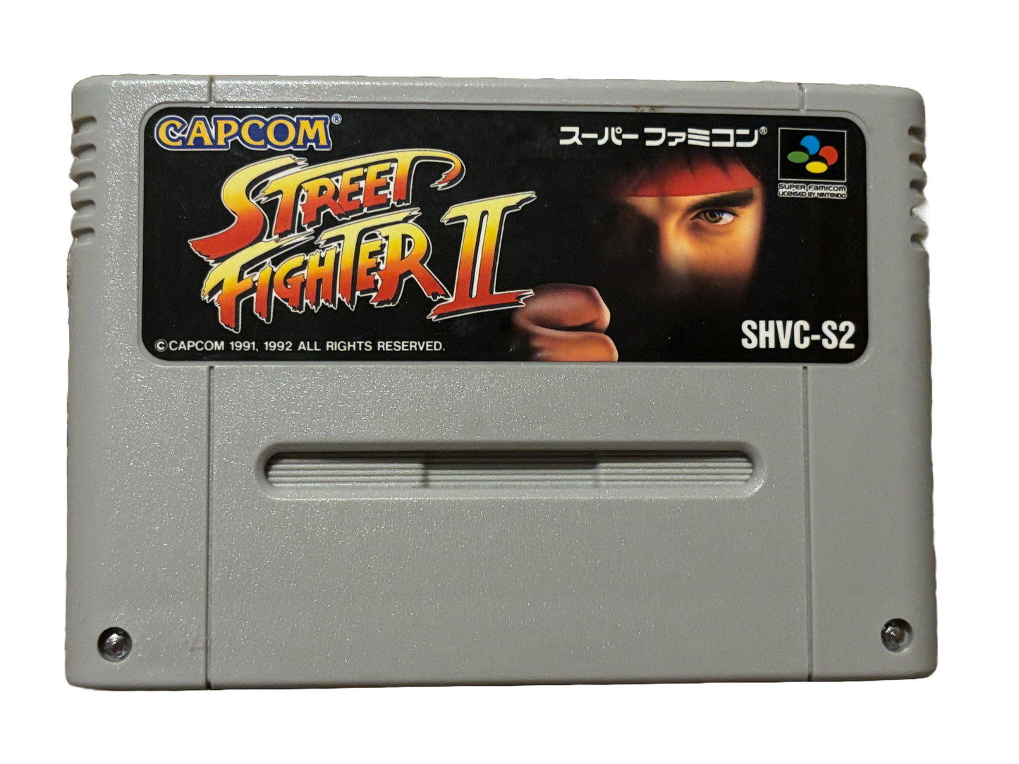 Street Fighter II 2 Nintendo Super Famicom SHVC-S2