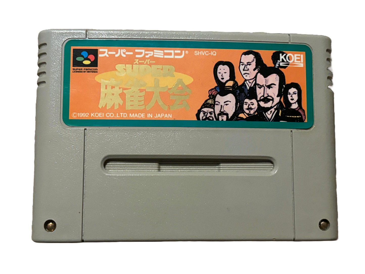 Super Mahjong Taikai Nintendo Super Famicom SHVC-IQ