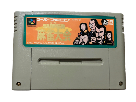 Super Mahjong Taikai Nintendo Super Famicom SHVC-IQ