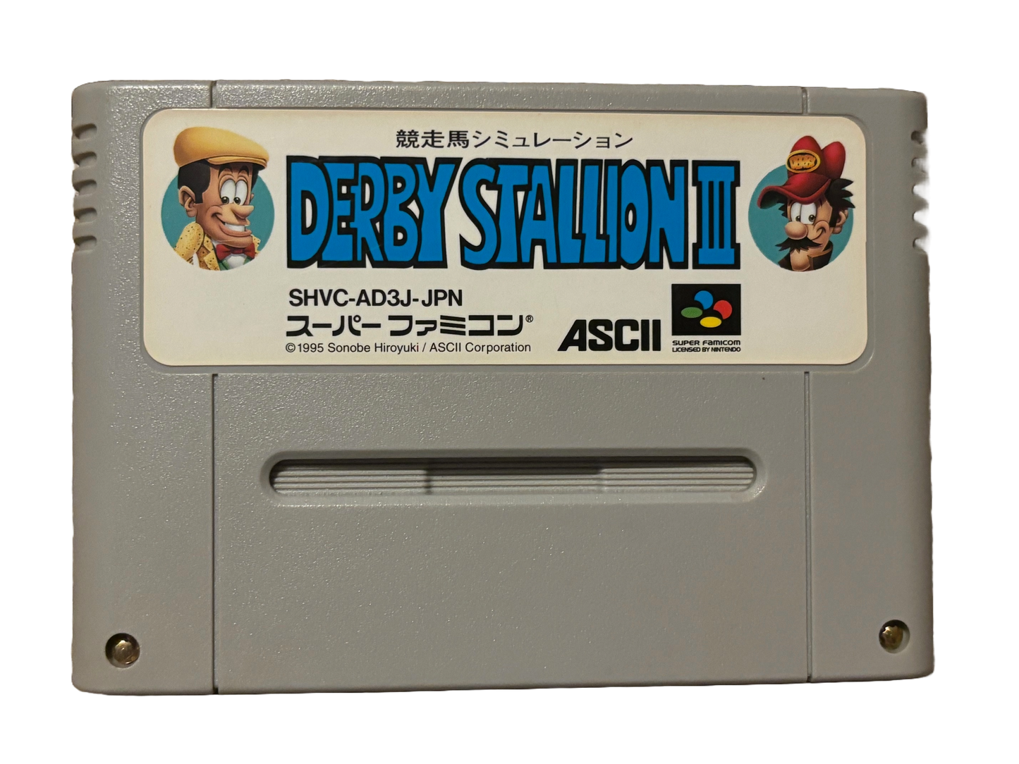 Derby Stallion III Nintendo Super Famicom SHVC-AD3J