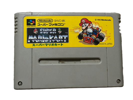 Super Mario Kart Nintendo Super Famicom SHVC-MK