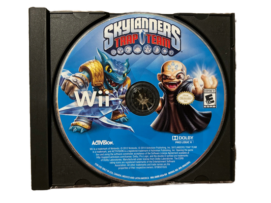 Skylanders Trap Team Nintendo Wii Game