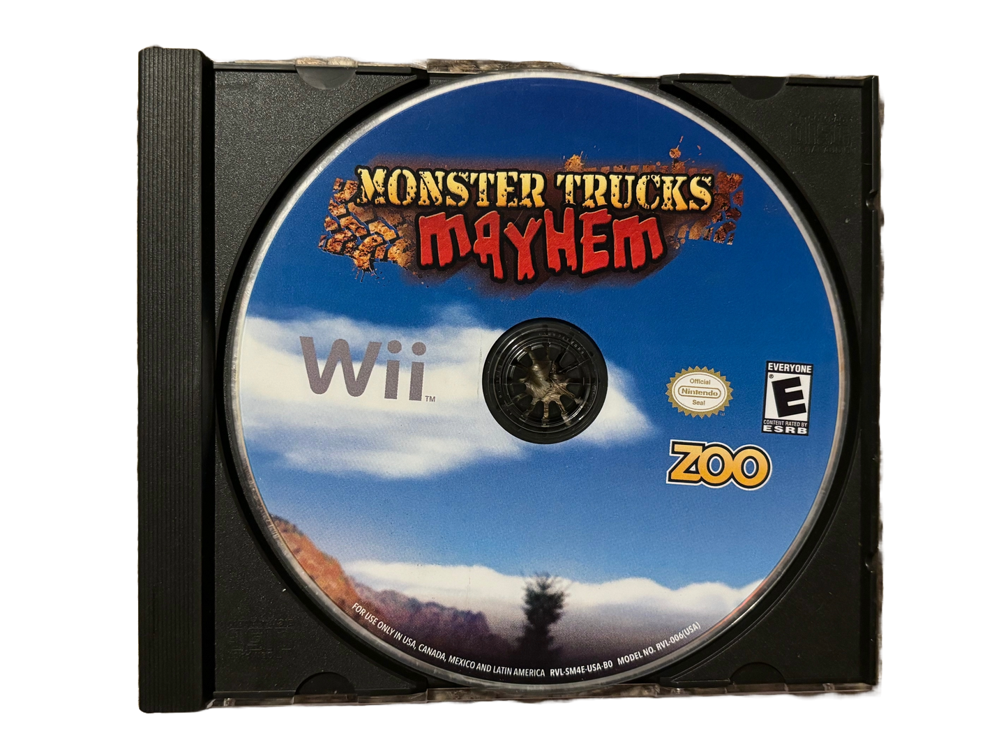 Monster Trucks Mayhem Nintendo Wii Game