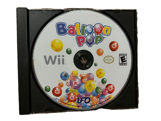 Balloon Pop Nintendo Wii Game
