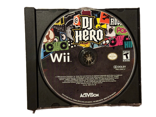 DJ Hero Nintendo Wii Game