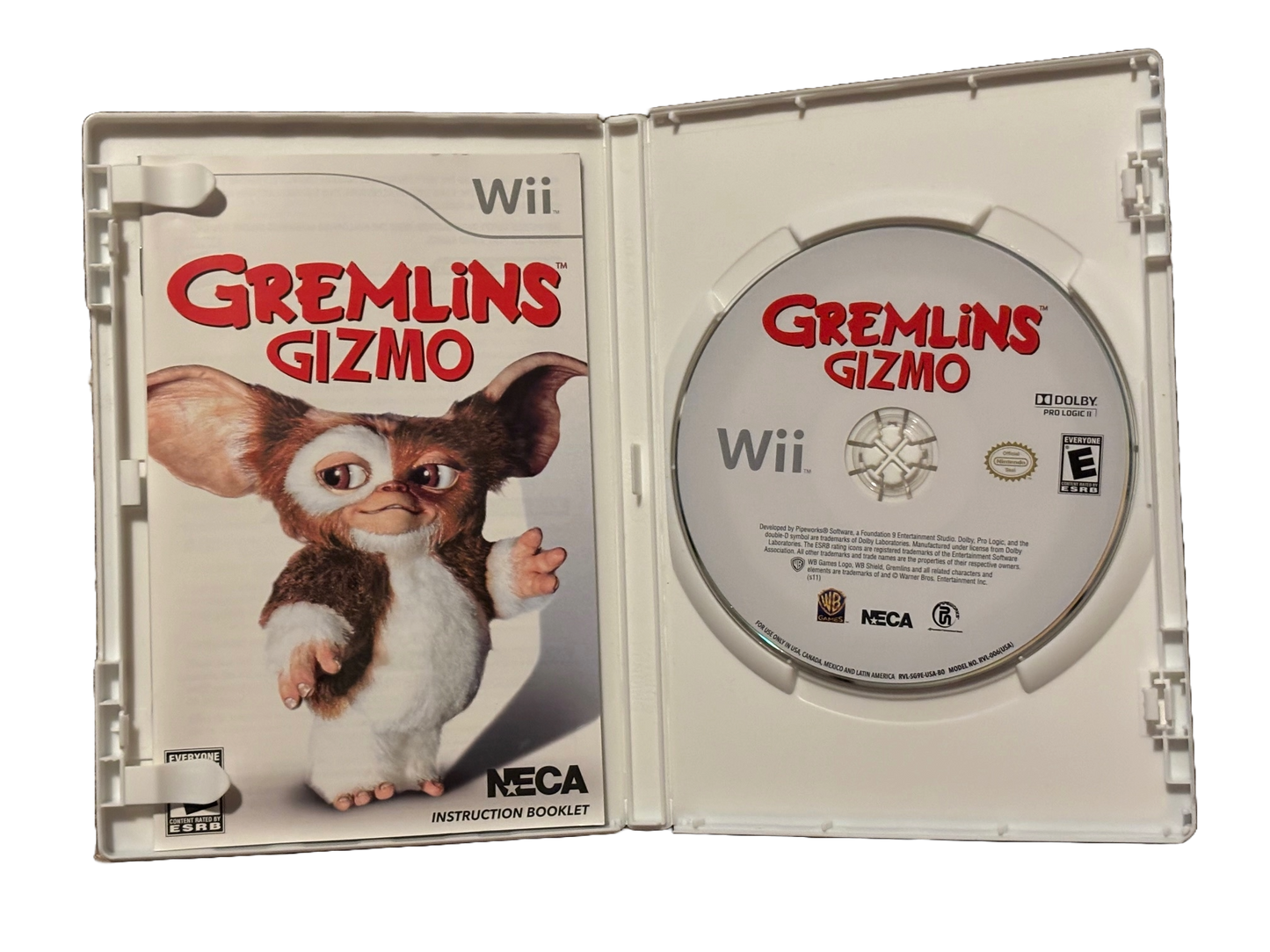 Gremlins Gizmo Nintendo Wii Complete